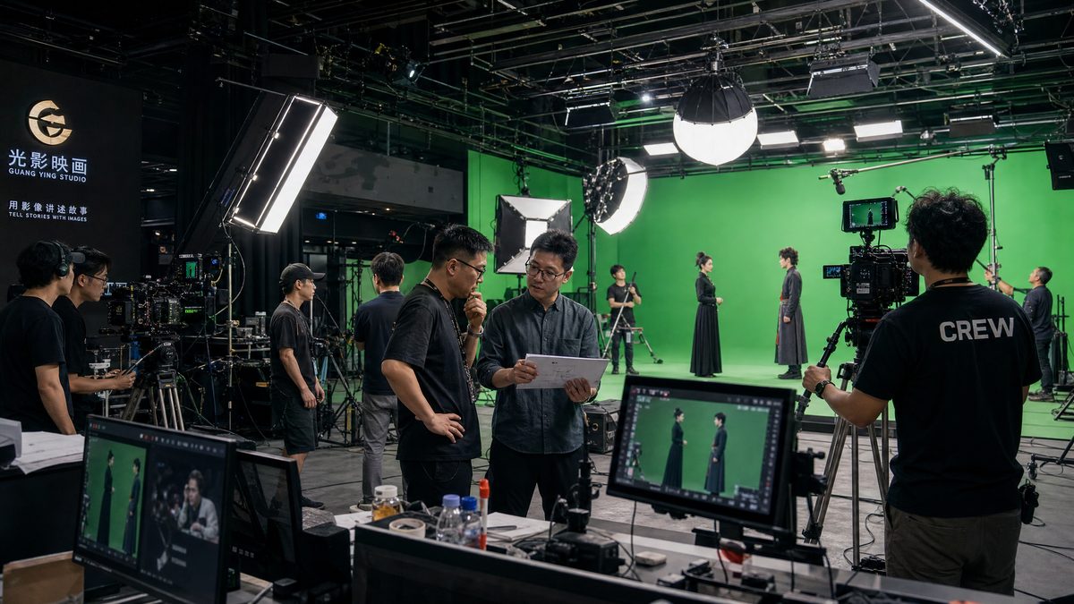 高清3D动漫公司门店与专业影棚照片